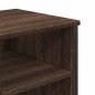 vidaXL Waschbeckenunterschrank Braun Eichen-Optik 91x35x60 cm vidaXL Waschbeckenunterschrank Braun Eichen-Optik 91x35x60 cm