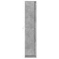 vidaXL Highboard mit LED-Beleuchtung Grau 41,5x32,5x200 cm vidaXL Highboard mit LED-Beleuchtung Grau 41,5x32,5x200 cm