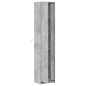 vidaXL Highboard mit LED-Beleuchtung Grau 41,5x32,5x200 cm vidaXL Highboard mit LED-Beleuchtung Grau 41,5x32,5x200 cm