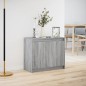 vidaXL LED-Sideboard Grau Sonoma 72x34x61 cm Holzwerkstoff vidaXL LED-Sideboard Grau Sonoma 72x34x61 cm Holzwerkstoff
