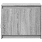 vidaXL LED-Sideboard Grau Sonoma 72x34x61 cm Holzwerkstoff vidaXL LED-Sideboard Grau Sonoma 72x34x61 cm Holzwerkstoff