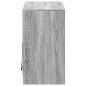 vidaXL LED-Sideboard Grau Sonoma 72x34x61 cm Holzwerkstoff vidaXL LED-Sideboard Grau Sonoma 72x34x61 cm Holzwerkstoff