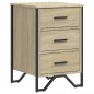 vidaXL Nachttisch Sonoma-Eiche 40x41x60 cm Holzwerkstoff vidaXL Nachttisch Sonoma-Eiche 40x41x60 cm Holzwerkstoff