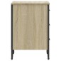 vidaXL Nachttisch Sonoma-Eiche 40x41x60 cm Holzwerkstoff vidaXL Nachttisch Sonoma-Eiche 40x41x60 cm Holzwerkstoff