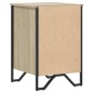 vidaXL Nachttisch Sonoma-Eiche 40x41x60 cm Holzwerkstoff vidaXL Nachttisch Sonoma-Eiche 40x41x60 cm Holzwerkstoff