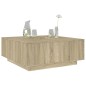vidaXL Couchtisch Sonoma-Eiche 100x100x40 cm Holzwerkstoff vidaXL Couchtisch Sonoma-Eiche 100x100x40 cm Holzwerkstoff