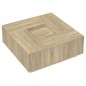vidaXL Couchtisch Sonoma-Eiche 100x100x40 cm Holzwerkstoff vidaXL Couchtisch Sonoma-Eiche 100x100x40 cm Holzwerkstoff