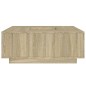 vidaXL Couchtisch Sonoma-Eiche 100x100x40 cm Holzwerkstoff vidaXL Couchtisch Sonoma-Eiche 100x100x40 cm Holzwerkstoff