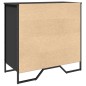 vidaXL Schuhregal Schwarz 80x38x78 cm Holzwerkstoff vidaXL Schuhregal Schwarz 80x38x78 cm Holzwerkstoff