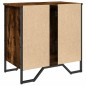 vidaXL Waschbeckenunterschrank Räuchereiche 60x35x60 cm Holzwerkstoff vidaXL Waschbeckenunterschrank Räuchereiche 60x35x60 cm Holzwerkstoff