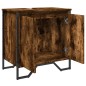vidaXL Waschbeckenunterschrank Räuchereiche 60x35x60 cm Holzwerkstoff vidaXL Waschbeckenunterschrank Räuchereiche 60x35x60 cm Holzwerkstoff