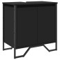 vidaXL Waschbeckenunterschrank Schwarz 60x35x60 cm Holzwerkstoff vidaXL Waschbeckenunterschrank Schwarz 60x35x60 cm Holzwerkstoff