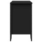 vidaXL Waschbeckenunterschrank Schwarz 60x35x60 cm Holzwerkstoff vidaXL Waschbeckenunterschrank Schwarz 60x35x60 cm Holzwerkstoff
