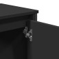 vidaXL Waschbeckenunterschrank Schwarz 60x35x60 cm Holzwerkstoff vidaXL Waschbeckenunterschrank Schwarz 60x35x60 cm Holzwerkstoff