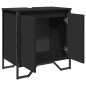 vidaXL Waschbeckenunterschrank Schwarz 60x35x60 cm Holzwerkstoff vidaXL Waschbeckenunterschrank Schwarz 60x35x60 cm Holzwerkstoff