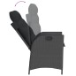 vidaXL 7-tlg. Garten-Essgruppe mit Kissen Schwarz Poly Rattan vidaXL 7-tlg. Garten-Essgruppe mit Kissen Schwarz Poly Rattan