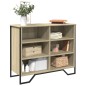 vidaXL Sideboard Sonoma-Eiche 91x35,5x74,5 cm Holzwerkstoff vidaXL Sideboard Sonoma-Eiche 91x35,5x74,5 cm Holzwerkstoff