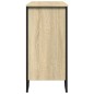 vidaXL Sideboard Sonoma-Eiche 91x35,5x74,5 cm Holzwerkstoff vidaXL Sideboard Sonoma-Eiche 91x35,5x74,5 cm Holzwerkstoff