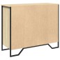 vidaXL Sideboard Sonoma-Eiche 91x35,5x74,5 cm Holzwerkstoff vidaXL Sideboard Sonoma-Eiche 91x35,5x74,5 cm Holzwerkstoff
