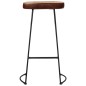 vidaXL 3-tlg. Bar-Set Raues Mangoholz und Metall vidaXL 3-tlg. Bar-Set Raues Mangoholz und Metall