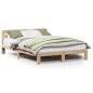 vidaXL Massivholzbett ohne Matratze 140x200 cm Kiefernholz vidaXL Massivholzbett ohne Matratze 140x200 cm Kiefernholz