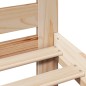 vidaXL Massivholzbett ohne Matratze 140x200 cm Kiefernholz vidaXL Massivholzbett ohne Matratze 140x200 cm Kiefernholz