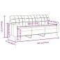 vidaXL 3-Sitzer-Sofa mit Zierkissen Gelb 180 cm Samt vidaXL 3-Sitzer-Sofa mit Zierkissen Gelb 180 cm Samt