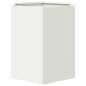 vidaXL Pflanzkübel 2 Stk. Weiß Sechseckig 46x40x45 Stahl vidaXL Pflanzkübel 2 Stk. Weiß Sechseckig 46x40x45 Stahl