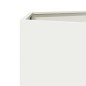 vidaXL Pflanzkübel 2 Stk. Weiß Sechseckig 46x40x45 Stahl vidaXL Pflanzkübel 2 Stk. Weiß Sechseckig 46x40x45 Stahl