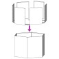 vidaXL Pflanzkübel 2 Stk. Anthrazit Sechseckig 46x40x45 Stahl vidaXL Pflanzkübel 2 Stk. Anthrazit Sechseckig 46x40x45 Stahl