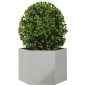 vidaXL Pflanzkübel Sechseckig 69x60x45 Edelstahl vidaXL Pflanzkübel Sechseckig 69x60x45 Edelstahl