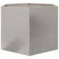 vidaXL Pflanzkübel Sechseckig 69x60x45 Edelstahl vidaXL Pflanzkübel Sechseckig 69x60x45 Edelstahl