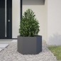 vidaXL Pflanzkübel Anthrazit Sechseckig 69x60x45 Stahl vidaXL Pflanzkübel Anthrazit Sechseckig 69x60x45 Stahl