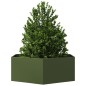 vidaXL Pflanzkübel Olivgrün Sechseckig 138x120x45 Stahl vidaXL Pflanzkübel Olivgrün Sechseckig 138x120x45 Stahl