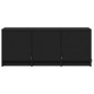 vidaXL TV-Schrank LED Schwarz 97x34x40 cm Holzwerkstoff vidaXL TV-Schrank LED Schwarz 97x34x40 cm Holzwerkstoff