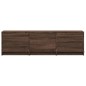vidaXL TV-Schrank LED Braun Eichen-Optik 140x34x40 cm Holzwerkstoff vidaXL TV-Schrank LED Braun Eichen-Optik 140x34x40 cm Holzwerkstoff