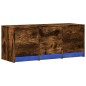 vidaXL TV-Schrank LED Räuchereiche 97x34x40 cm Holzwerkstoff vidaXL TV-Schrank LED Räuchereiche 97x34x40 cm Holzwerkstoff
