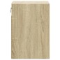 vidaXL TV-Wandschrank mit LED-Beleuchtung Sonoma 41x31x45 cm vidaXL TV-Wandschrank mit LED-Beleuchtung Sonoma 41x31x45 cm