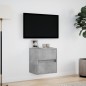 vidaXL TV-Wandschrank mit LED-Beleuchtung Betongrau 41x31x45 cm vidaXL TV-Wandschrank mit LED-Beleuchtung Betongrau 41x31x45 cm