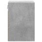 vidaXL TV-Wandschrank mit LED-Beleuchtung Betongrau 41x31x45 cm vidaXL TV-Wandschrank mit LED-Beleuchtung Betongrau 41x31x45 cm