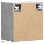 vidaXL TV-Wandschrank mit LED-Beleuchtung Betongrau 41x31x45 cm vidaXL TV-Wandschrank mit LED-Beleuchtung Betongrau 41x31x45 cm