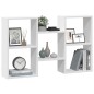 vidaXL Wandregal Weiß 96x18x60 cm Holzwerkstoff vidaXL Wandregal Weiß 96x18x60 cm Holzwerkstoff