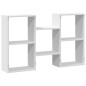 vidaXL Wandregal Weiß 96x18x60 cm Holzwerkstoff vidaXL Wandregal Weiß 96x18x60 cm Holzwerkstoff