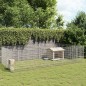 vidaXL Freilaufgehege 24-teilig 54x100 cm Verzinktes Eisen vidaXL Freilaufgehege 24-teilig 54x100 cm Verzinktes Eisen