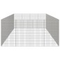 vidaXL Freilaufgehege 24-teilig 54x100 cm Verzinktes Eisen vidaXL Freilaufgehege 24-teilig 54x100 cm Verzinktes Eisen