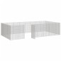 vidaXL Freilaufgehege 24-teilig 54x100 cm Verzinktes Eisen vidaXL Freilaufgehege 24-teilig 54x100 cm Verzinktes Eisen