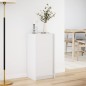 vidaXL LED-Sideboard Weiß 42,5x34x85 cm Holzwerkstoff vidaXL LED-Sideboard Weiß 42,5x34x85 cm Holzwerkstoff