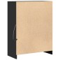 vidaXL LED-Sideboard Schwarz 77x34x100 cm Holzwerkstoff vidaXL LED-Sideboard Schwarz 77x34x100 cm Holzwerkstoff