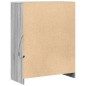 vidaXL LED-Sideboard Grau Sonoma 77x34x100 cm Holzwerkstoff vidaXL LED-Sideboard Grau Sonoma 77x34x100 cm Holzwerkstoff