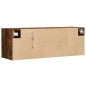 vidaXL TV-Wandschrank mit LED-Beleuchtung Räuchereiche 100x31x35 cm vidaXL TV-Wandschrank mit LED-Beleuchtung Räuchereiche 100x31x35 cm